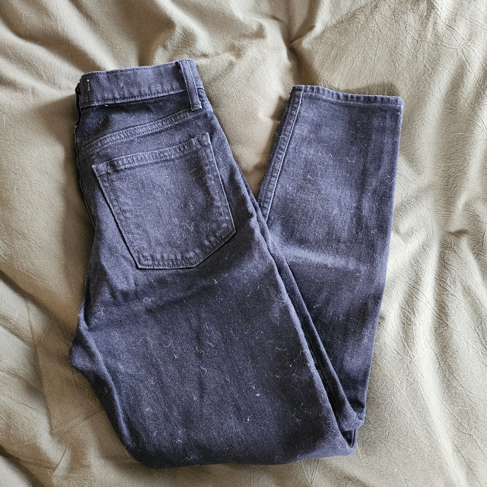 Abercrombie Skinny High Rise, black, 25S
